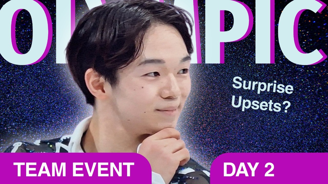 Реакции на второй день соревнований по фигурному катанию среди команд на Олимпийских играх 2026 г...