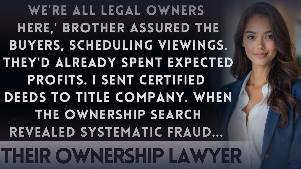Brother Listed My Ancestral Home — Then County Records Found Decade Of Forgeries...