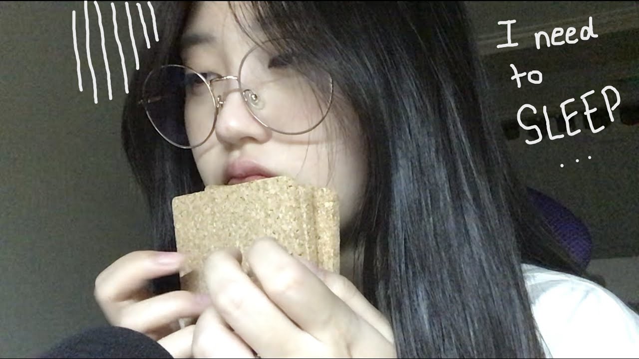 [ASMR] Cork Coaster tapping (but I need to sleep...🥱/No talking)