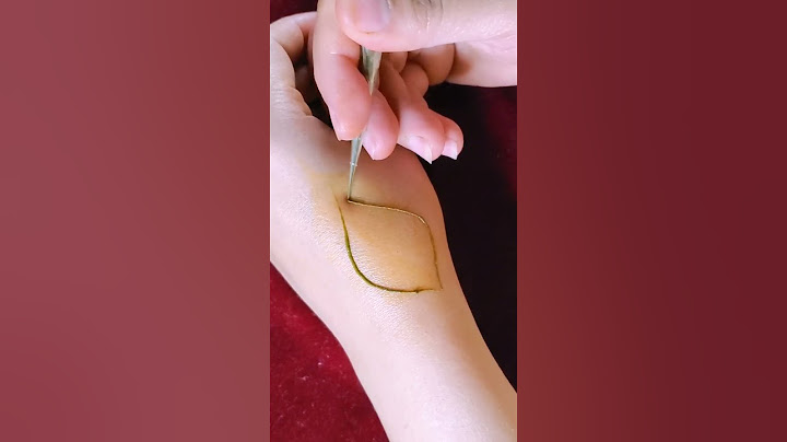 🌸تعليم نقش الحناء طرق جدآ سهله ورائعه🌸Teaching henna engraving in very easy ways at schoo