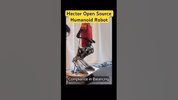 Hector Open Source Humanoid Robot ROS Project Idea #robotics