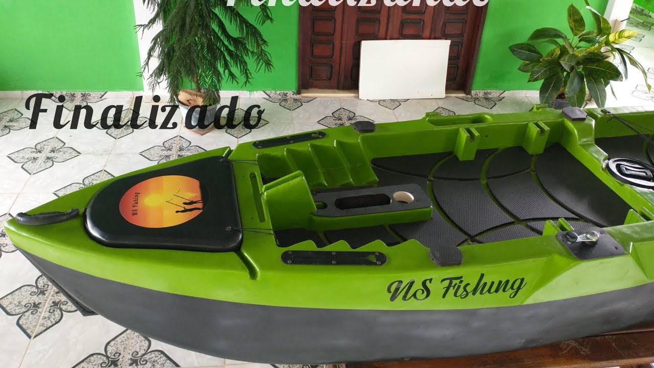 Fazendo caiaque de isopor e fibra! (FINALIZADO)