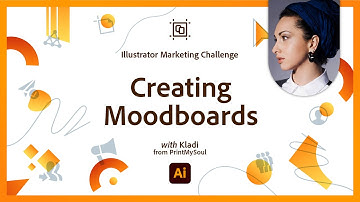 Exciting Moodboards | Illustrator Marketing Challenge