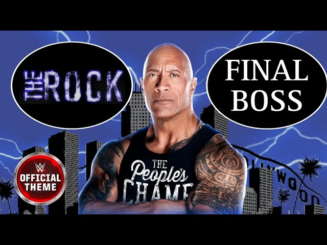 The Rock's theme if it was made by Def Rebel