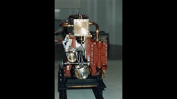 A model marine triple expansion engine