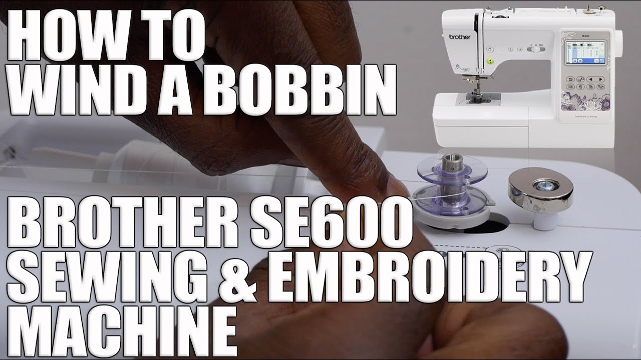 How to wind a bobbin on the SE700 