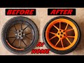 How to Paint MagWheels at Home With Spray Cans???            #withme