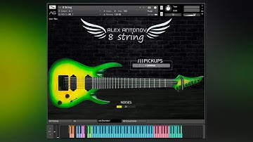 8 String metal guitar VSTi (KONTAKT)