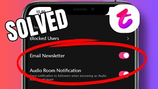 How to turn on voice room notifications on Tango