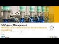 Aegex Webinar: SAP Asset Management: Mobility & IoT Solutions for Asset Intensive Industries
