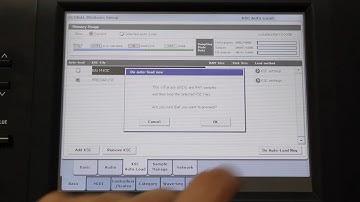 Korg Kronos Tutorial: KSC auto load