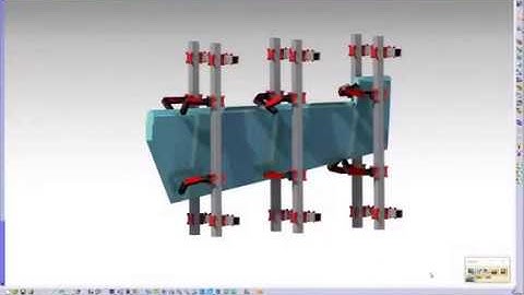 Tail wing Modular Fixture CATIA V5