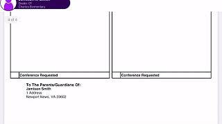 Spanish ParentVUE Mobile App Report Card