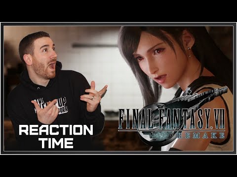 Final Fantasy VII Remake E3 2019 Trailer - Reaction Time