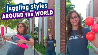 juggling styles AROUND THE WORLD! // World Juggling Day 2020
