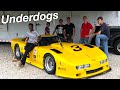Underdog student&#39;s Corvette vs Mustang RACE at Mid Ohio Speed Tour.