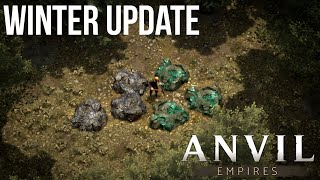 New Weapons & Resources - Anvil Empires Winter Update