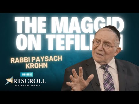 Rabbi Paysach Krohn –  The Maggid on Tefillah
