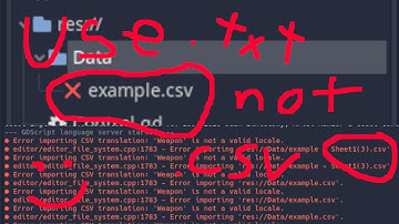 How to use CSV in Godot quick guide