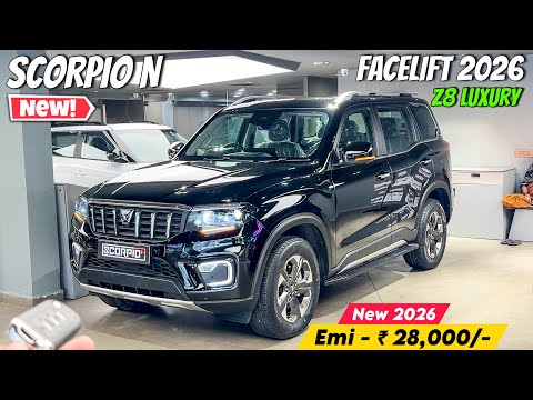 New Scorpio N Facelift 2026 ✅ | Mahindra Scorpio N Z8 Luxury 2026 ❤️ | Scorpio N 2026 Review