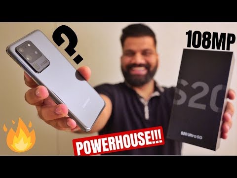 Samsung Galaxy S20 Ultra 5G Unboxing & First Look - The Best Smartphone of 2020???🔥🔥🔥