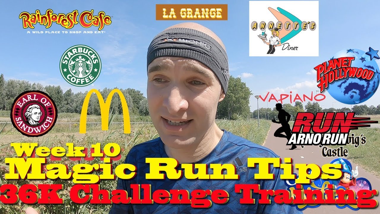 Magic Run Disney Tips 36K Challenge Training Week 10