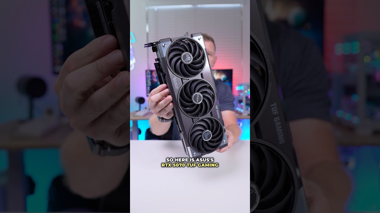Unboxing the ASUS TUF Gaming RTX 5070 OC Edition Graphics Card!