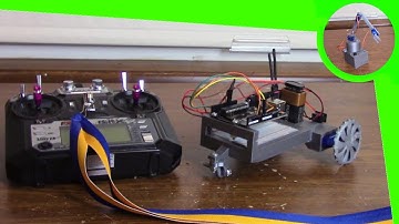 3D Printed Arduino RC Robot Car!