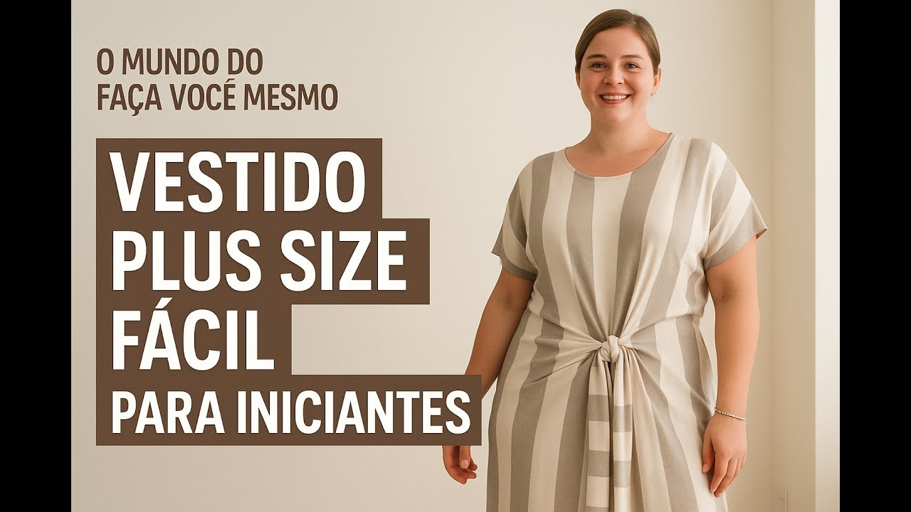 COMO FAZER UM VESTIDO LONGO  EM MENOS DE UMA HORA.