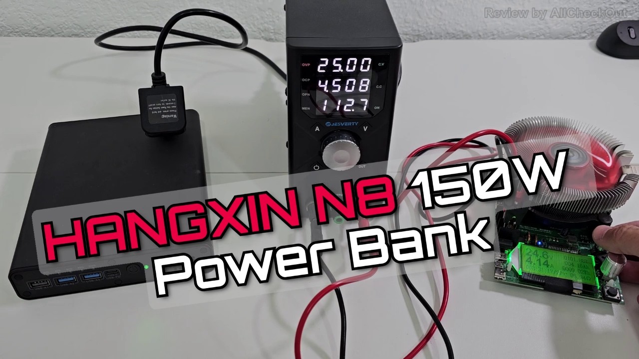 HANGXIN N8 150W Portable Power Bank Review: Ultimate AC Outlet Power on the Go