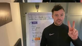 Year 3 Maths Monday18th January: Practical division