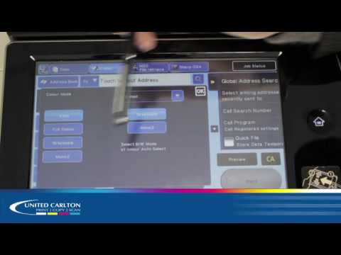 How to access advanced scanning functionality on Sharp MFPs