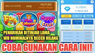 Cara Mengatasi Peninjauan Lama dan Nominal Penarikan Receh Hilang di Game Candy Kaboom dan Lainnya screenshot 5
