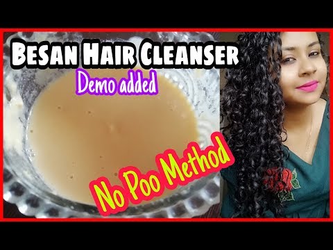 BESAN SE BAAL KAISE DHOYE | DITCH SHAMPOO AND USE THIS FOR AWESOME RESULT | GRAM FLOUR SHAMPOO