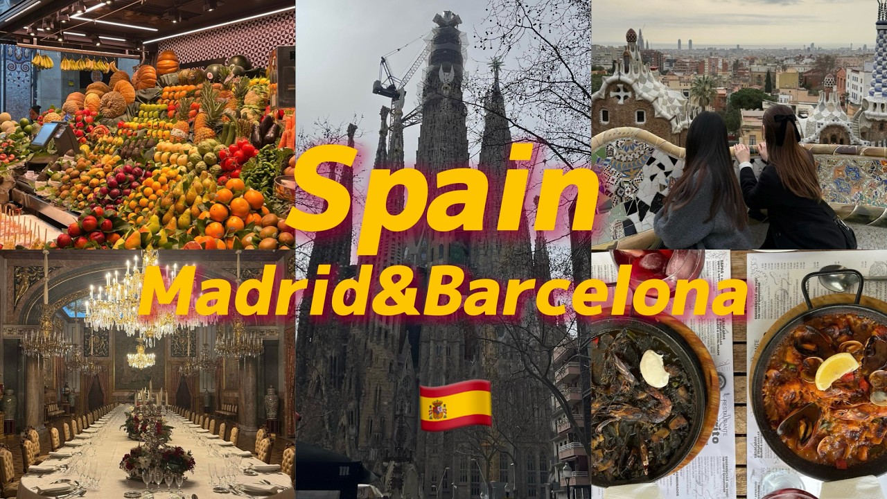 【卒業旅行】ヨーロッパへ行ってきました🇫🇷🇪🇸コロナで修学旅行無くなった分取り返した✈️