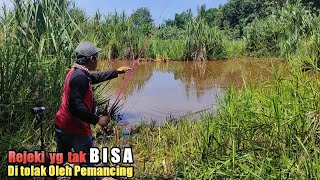Gak meyakinkan..!! Mancing ikan di Hutan Pandan Raso malah di embat ikan² Gurame