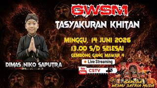 TASYAKURAN KHITAN ANANDA : DIMAS NIKO SAPURA, GEMBONG GANG MAWAR 4, MINGGU 14 JUNI 2026,