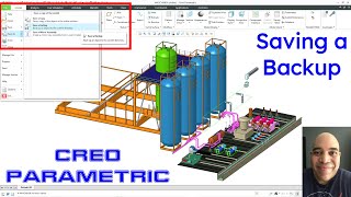 Creo Parametric - Saving a Backup