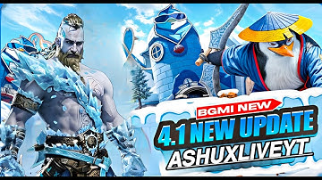 BGMI 4.1 LIVE 🔥 1v1 Challenge + Conqueror Push | #BGMI #BGMI1v1 #bgmilive #ashuxliveyt