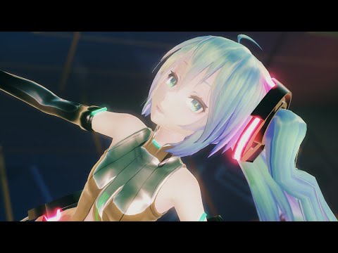 【MMD】「青と月」初音ミク【Tda式初音ミク・アペンド】4k