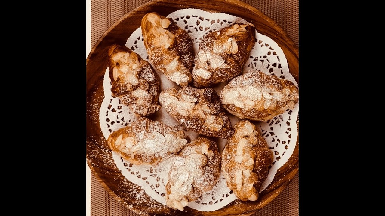 Easiest Almond Croissants! (Air Fryer) YouTube