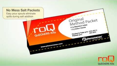 roQ QuEChERS: The Easier Solution for Multi-Residue Pesticide Analysis