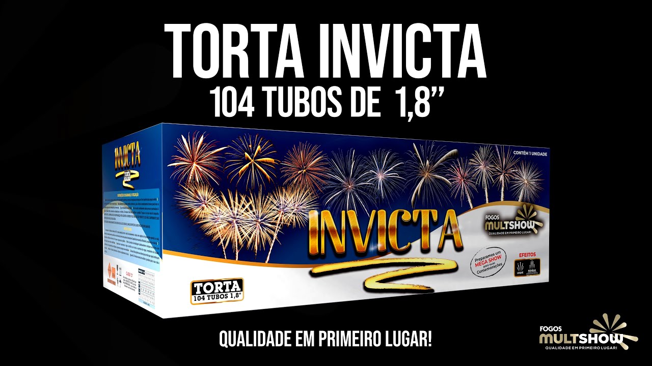 TORTA INVICTA | FOGOS MULTSHOW