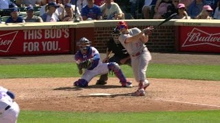 CIN@CHC: Duvall lines single to bring home Hamilton