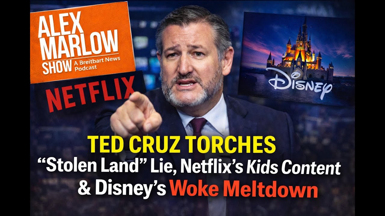Ted Cruz Exposes “Stolen Land” Rhetoric, Netflix’s Woke Agenda & Disney’s Cultural Collapse