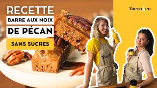 BARRE AUX NOIX DE PÉCAN SANS SUCRE : RECETTE RAPIDE ET SAINE