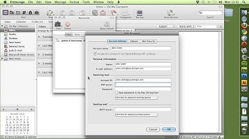 Setup Email in Mac Entourage   from YouTube