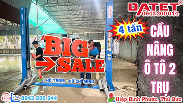 Thi Công Lắp Đặt Cầu Nâng 2 Trụ 4 Tấn Puli  tại Hồ Tràm – Giải Pháp Nâng Hạ Ô Tô Chuyên Nghiệp