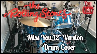 The Rolling Stones - Miss You Drum Cover (6-Year YouTube Anniversary)