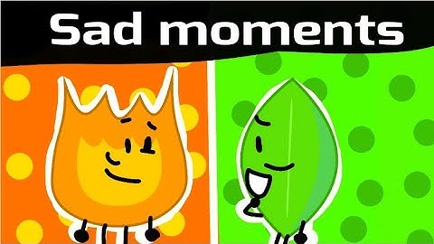 Object show sad moments (vid inspired by Four)